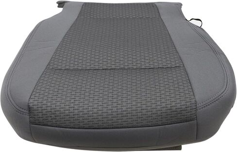 Gray Front Driver & Passenger Side Bottom & Top Replacement Cloth Seat Covers Compatible with Ford F250 F350 F450 F550 2017 2018 2019 2020 2021 in Saudi Arabia