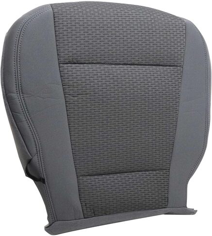 Gray Front Driver & Passenger Side Bottom & Top Replacement Cloth Seat Covers Compatible with Ford F250 F350 F450 F550 2017 2018 2019 2020 2021 in Saudi Arabia