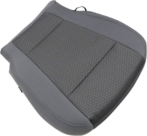 Gray Front Driver & Passenger Side Bottom & Top Replacement Cloth Seat Covers Compatible with Ford F250 F350 F450 F550 2017 2018 2019 2020 2021 in Saudi Arabia