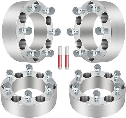 4pcs 2 "بوصة 6x5.5 إلى 6x5.5 محولات العجلات 14 × 1 in Saudi Arabia