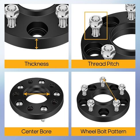 OCPTY 2PCS 20mm 5 Lug Hubcentric Wheel Spacers 5x114.3mm 5x4.5 67.1mm Hub Bore 12x1.5 Studs fits for Genesis for Patriot for 5 in Saudi Arabia