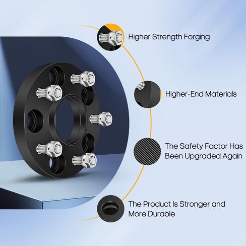 OCPTY 2PCS 20mm 5 Lug Hubcentric Wheel Spacers 5x114.3mm 5x4.5 67.1mm Hub Bore 12x1.5 Studs fits for Genesis for Patriot for 5 in Saudi Arabia