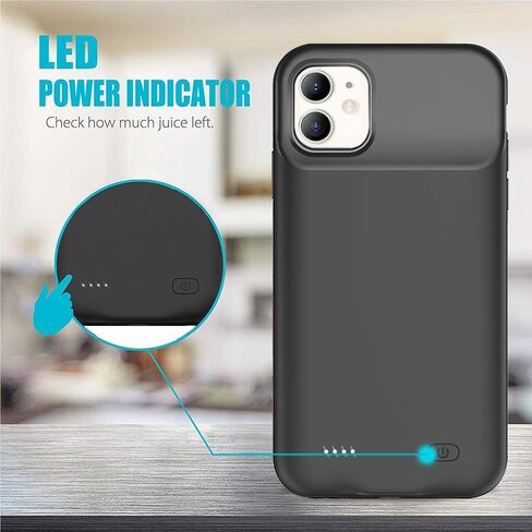 علبة البطارية لـ Galaxy S25 Ultra ، 12000mAH CATER-CATERATE CASE CASE SMART RESERGEAL in Kuwait