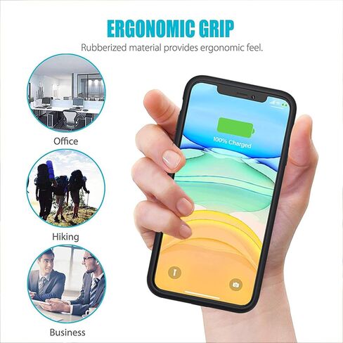 علبة البطارية لـ Galaxy S25 Ultra ، 12000mAH CATER-CATERATE CASE CASE SMART RESERGEAL in Kuwait
