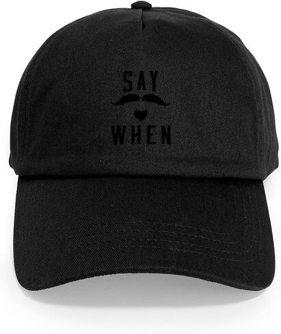CafePress Say When Cap Adjustable Baseball Cap in Kuwait
