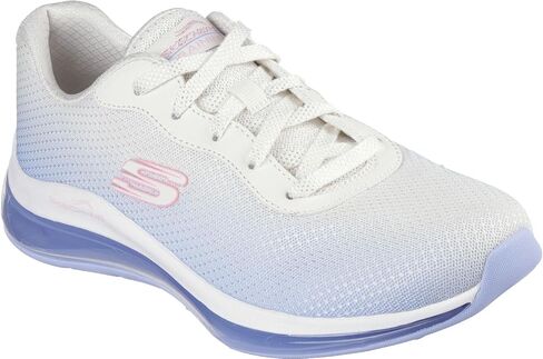 Skechers - Womens Skech-Air Element 2.0 Shoes, Color Natural/Blue, Size: 7.5 M US in Saudi Arabia