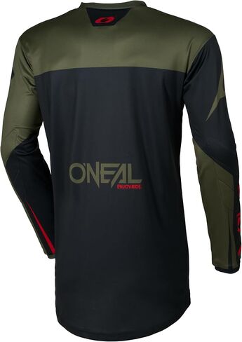 O'NEAL Element Jersey Mens Racewear Black/Olive Large in Saudi Arabia