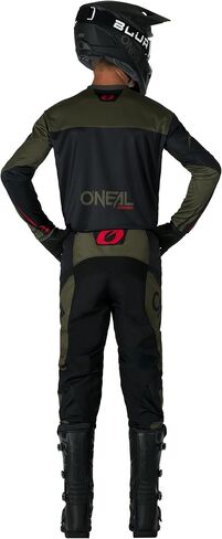 O'NEAL Element Jersey Mens Racewear Black/Olive Large in Saudi Arabia