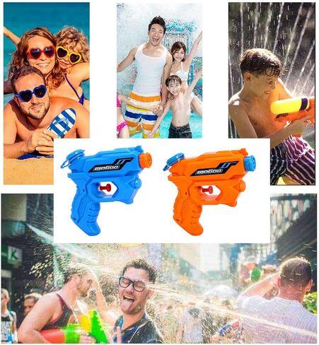 مسدس مياه للأطفال، عبوة من قطعتين، مسدس رش، ألعاب مسدس صيفية، حمام سباحة، شاطئ، حفلة قتال المياه، لعبة مسدس للأولاد والبنات والبالغين in Kuwait