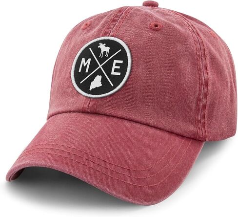 Chowdaheadz Maine Circle Emblem Washed Dad Hat in Saudi Arabia