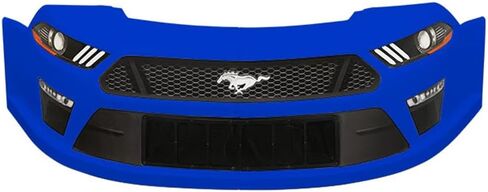 Speedway Motors MD3 Stock Car Nose, Compatible with Ford Compatible with Mustang, Red, Decals in Saudi Arabia