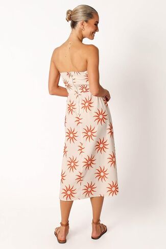 Petal & Pup Women's Ryder Strapless Midi Dress in Saudi Arabia