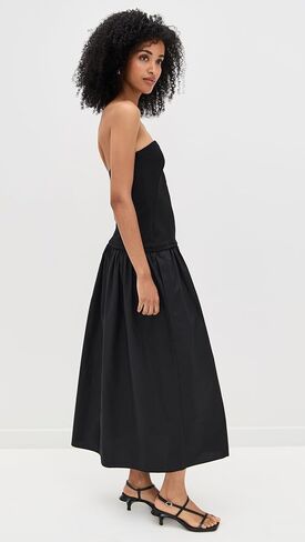rag & bone Women's Irina Mixed Media Strapless Dress in Saudi Arabia