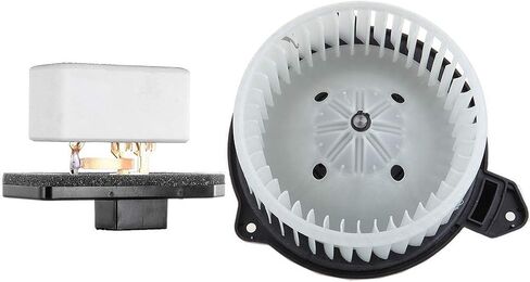 OCPTY A/C Heater Blower Motor and Resistor Fit for 2002-2008 Dodge Ram 1500/2002-2006 for Dodge Ram 2500 3500 Pickup /2002 2003 2004 for Jeep Grand Cherokee with AC Blower Motor Resistor RU109 RU876 in Saudi Arabia