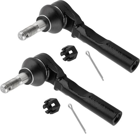 BOXI Qty(2) Front Outer Tie Rod Ends Fit for Chevrolet Chevy Express 1500 2003-2014 | Express 2500 2003-2005 | for GMC Savana 1500 2003-2014 | Savana 2500 2003-2005 | Models w/Rack & Pinion | ES80311 in Saudi Arabia