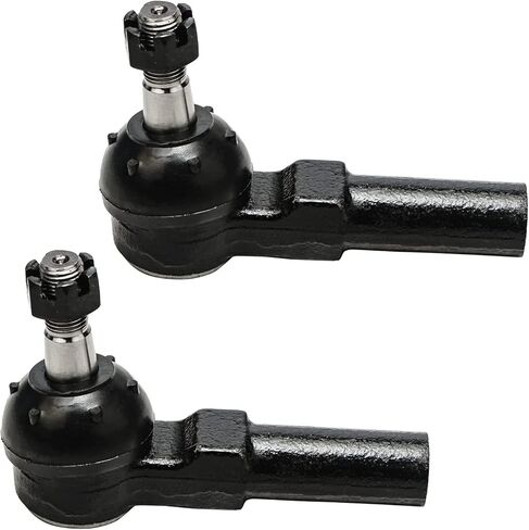 Detroit Axle - Front 6pc Tie Rods Kit for 2000-2006 Mazda MPV ، 4 نهايات قضيب التعادل الخارجي الداخلي 2 Boots 2001 2002 2003 2004 2005 in Saudi Arabia