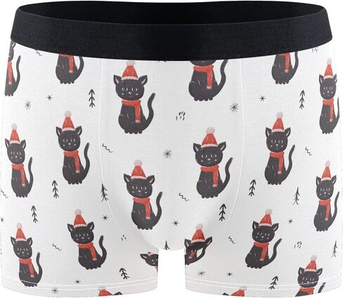 visesunny Men's Boxer Briefs Funny Pattern Soft Breathable Underwear with Stretch Waistband Rayon in Saudi Arabia