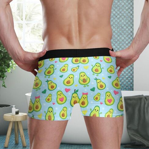 visesunny Men's Boxer Briefs Funny Pattern Soft Breathable Underwear with Stretch Waistband Rayon in Saudi Arabia