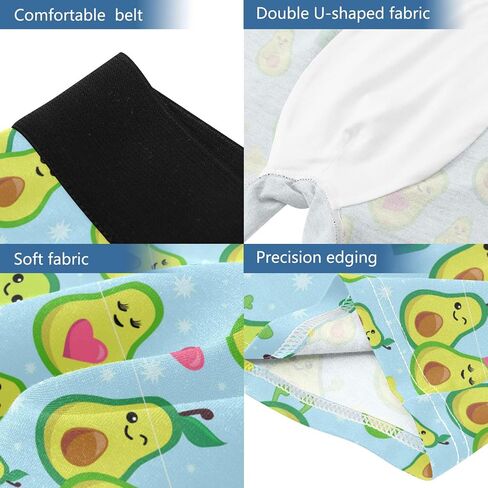 visesunny Men's Boxer Briefs Funny Pattern Soft Breathable Underwear with Stretch Waistband Rayon in Saudi Arabia