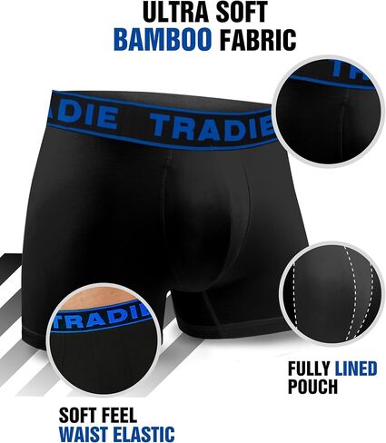 Mens 6pk Viscose مشتق من موجز الملاكم الخيزران in Saudi Arabia