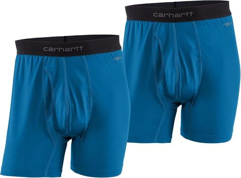 Carhartt Men UU0196M Force® Stretch Jersey 5 Inch Boxer Brief 2 pack in Saudi Arabia