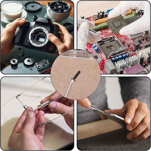 500 Pcs Small Screws for Electronics, M1.2/M1.4/M2.0 Replacement Screws with Screwdriver for Glasses Watches Laptop Computer in Saudi Arabia