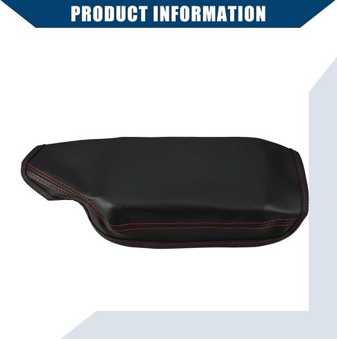 غطاء ذراعي وحدة التحكم المركزية لـ BMW 3 Series F30 2013-2018 / INNER CAR INTORIORISES / DANED FAUX LEATHER / 1 PCS Black in Kuwait