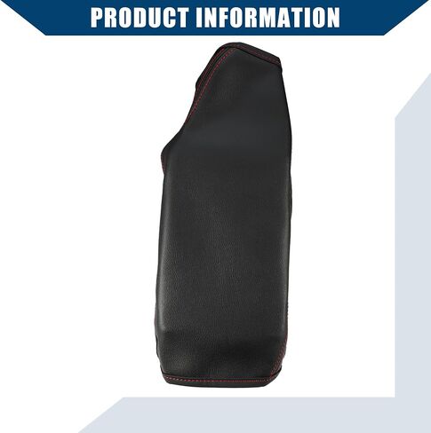 غطاء ذراعي وحدة التحكم المركزية لـ BMW 3 Series F30 2013-2018 / INNER CAR INTORIORISES / DANED FAUX LEATHER / 1 PCS Black in Kuwait