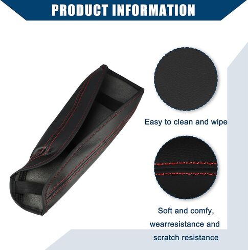 غطاء ذراعي وحدة التحكم المركزية لـ BMW 3 Series F30 2013-2018 / INNER CAR INTORIORISES / DANED FAUX LEATHER / 1 PCS Black in Kuwait