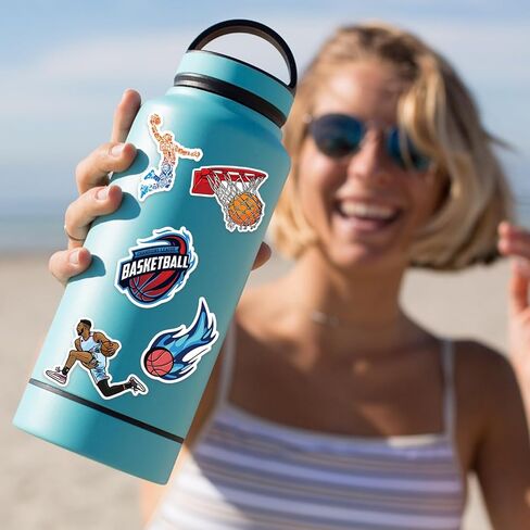 ملصقات لاعب نجم كرة القدم Funtoob 52 ٪ ، ملصقات نجم كرة القدم للبالغين الفتيان الفتيات المراهقين ، ملصق مقاوم للماء فينيل لزجاجات المياه المحمولة ، ملصق كرة القدم هدية لمحبي كرة القدم in Kuwait