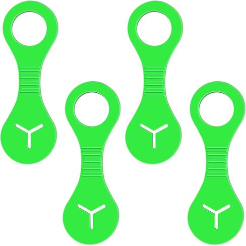 4 عبوات من حوامل أكياس فضلات الكلاب للمقاود، حامل أكياس النفايات بدون استخدام اليدين، حامل أكياس فضلات المقود، حامل حقيبة جرو الحيوانات الأليفة، مشبك مقود حقيبة فضلات الكلاب (أخضر) in Kuwait