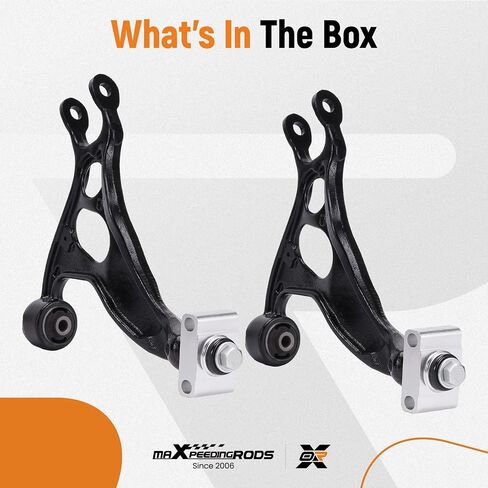 MaxPeedingRods 2PC أذرع التحكم العلوية الخلفية لـ Ford Explorer 2011-2019 ، Flex 2009-2019 ، Interceptor 2013-2019 ، Taurus 2010-2019 ، Lincoln MKS 2009-2016 ، MKT 2010-2019 in Saudi Arabia