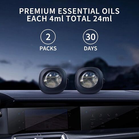 Fragrance car air freshener,Drift car air freshener 2 Pack,car fresheners for women men，Dubai in Kuwait