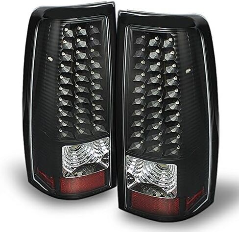 AKKON - For 99-02 Chevy Silverado 09-03 GMC Sierra Pickup Truck Red Clear G2 LED Tail Lights Brake Lamps Pair in Kuwait