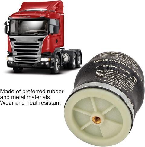Aramox Seat Air Spring Bag, Rubber Metal Seat Air Suspension Spring Bag 2.5mpa Rubber Metal Good Shock Absorption Performance Universal for Trucks in Saudi Arabia