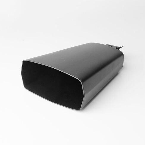 Vangoa 4 Inch Steel Cowbell with Stick, Noise Makers Hand Bell Cheering Bell for Sports Events Solid School Bells Percussion Cowbells for Drum Set, Gold in Kuwait