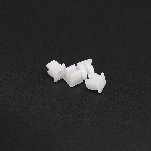 20x Vehicle Screw Grommets Insert Expanding Nuts White Plastic Mounting Clip Retainers Universal for Car Boat Fits 7x7mm Hole in Saudi Arabia