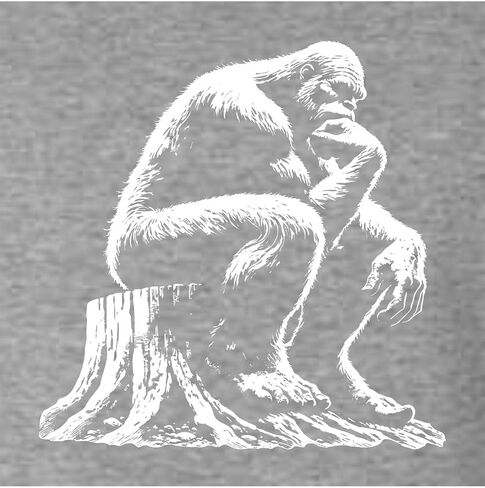 اذهب إلى كل شيء مفكر Bigfoot Sasquatch على جذع شجرة مضحكة Flowy Flowyless Fluged Sancle Top T-Shirt in Saudi Arabia