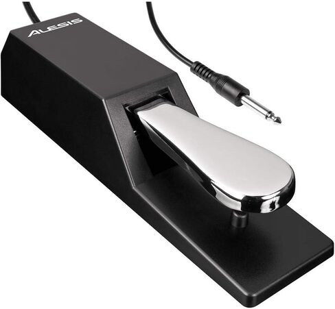 Alesis ASP-1 MKII دواسة مستدامة عالمية ومفتاح قدم مؤقت مع كابل بطول 5 أقدام وقاعدة غير قابلة للانزلاق in Kuwait