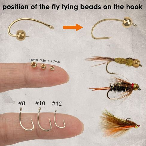 Qualyqualy Fly Tying Kit مع ذبابة ربط بوكية ملزمة ، مقص ، سوط النهاية ، أدوات صيد الأسماك الكاملة المحددة للمبتدئين والمحترفين in Kuwait