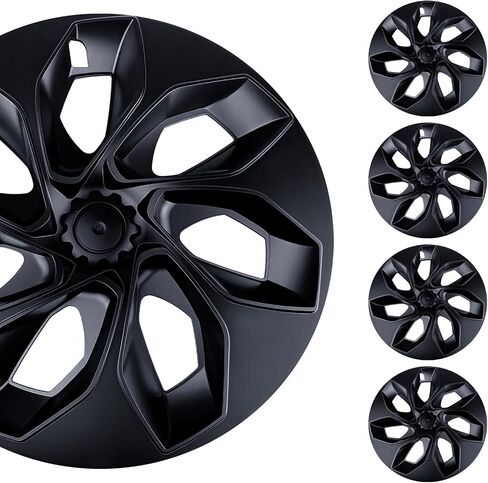2024 تم ترقية غطاء العجلات 19 بوصة متوافق مع Tesla Model Y Wheel Cover Presactions ، وملحقات الأزياء السوداء والأزرق مناسبة مع Tesla Model Y 2024 2023 2022 2021 2020 ، مجموعة من 4 in Saudi Arabia
