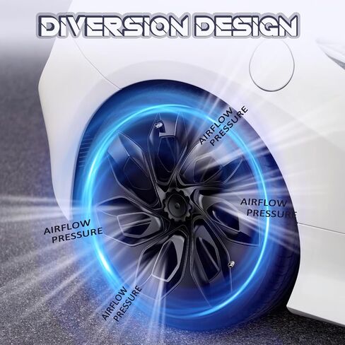 2024 تم ترقية غطاء العجلات 19 بوصة متوافق مع Tesla Model Y Wheel Cover Presactions ، وملحقات الأزياء السوداء والأزرق مناسبة مع Tesla Model Y 2024 2023 2022 2021 2020 ، مجموعة من 4 in Saudi Arabia