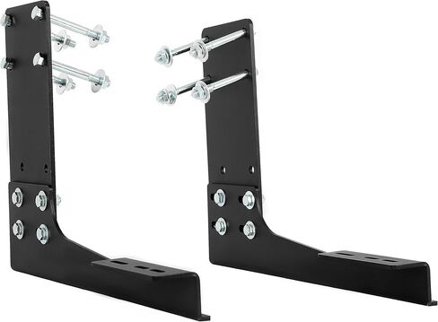 KUAFU Rear Step Bracket Compatible with 2007+ Mercedes-Benz Sprinter 1500 2500 Rear Running Board Bumper Guard Bracket Kit in Saudi Arabia