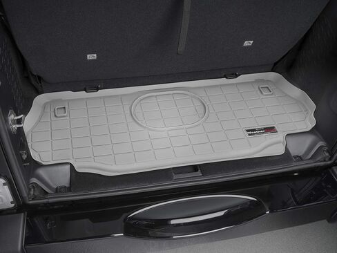 Weathertech Cargo Trunk Liner لجيب Wrangler 2-Door ، Wrangler JK 2-Door-خلف الصف الثاني (40821) أسود in Kuwait