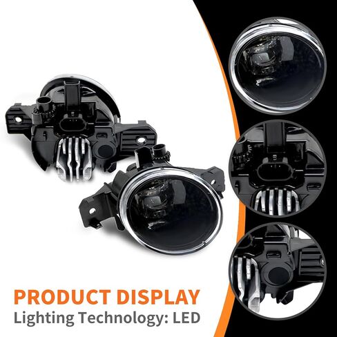 Bumper Fog Lights Assembly Compatible with Altima 2019 2020 2021 Left & Right Fog Lamp w/Turn Signal Lights + Wiring Harness + Switch NI2530121 NI2531121 26135-6CA0A in Saudi Arabia