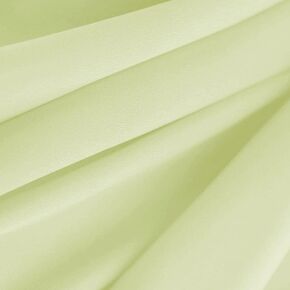 بطانة متشابكة صلبة بعرض 60 بوصة مصنوعة من البوليستر بنسبة 100% في اتجاهين للتمدد/الملابس، قماش للمنزل/المنزل، ديكور للحفلات، أخضر تفاحي #208 1 ياردة in Kuwait