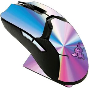 MightySkins Skin Compatible with Razer Viper Ultimate - Rainbow Zoom | Protective, Durable, and Unique Vinyl Decal wrap Cover | Easy to Apply, Remove, and Change Styles | Made in The USA