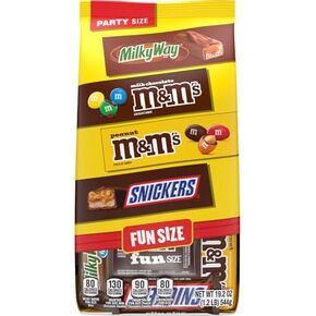 M&M'S Peanut, SNICKERS, STARBURST & SKITTLES Fun Size Assorted Easter Candy, 19.44 oz Bulk Bag in Kuwait