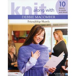 Leisure Arts Knit Debbie Macomber Friendship Knitting Book
