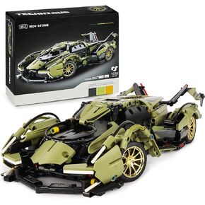 Creater Expert Car GT 1976 Building Blocks Toys - Compatible with Lego Car Adults Challenging, Advanced Collector's Car Model, Home and Office Display, Collectible Gift for Adults and Teens
